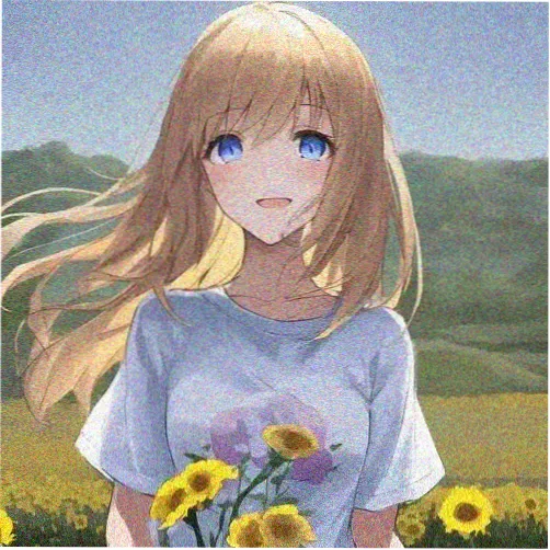 无颜少女 头像